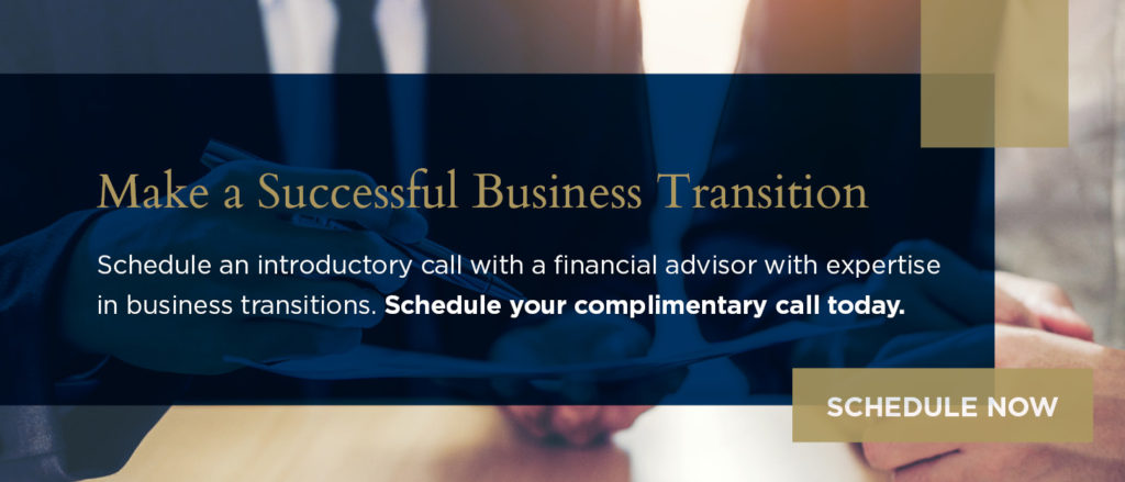 make a successful business transition